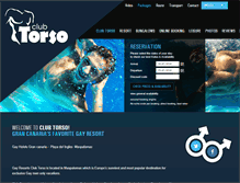 Tablet Screenshot of clubtorso.com